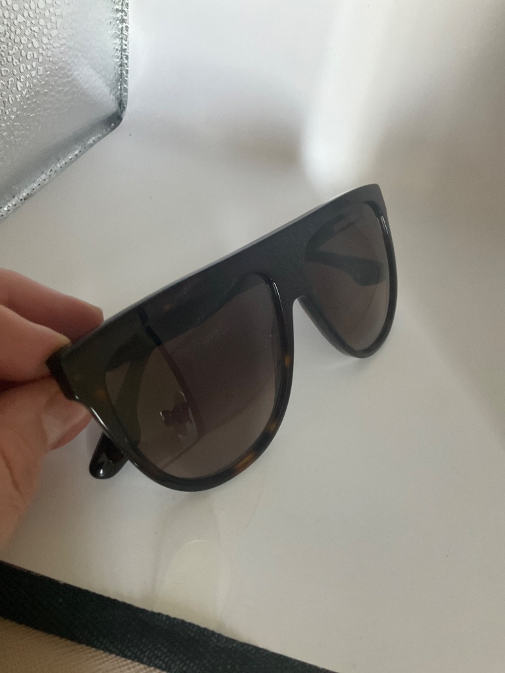 VICTORIA BECKHAM SUNGLASSES - DARK HAVANA - Picture 5 of 8